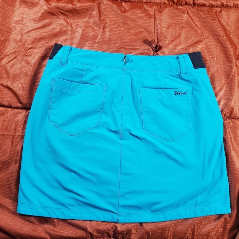 Volvik Women's Golf Lined Skort Skirt Size 67CM (Size 4-6) Blue Activewear RARE - Picture 15 of 15
